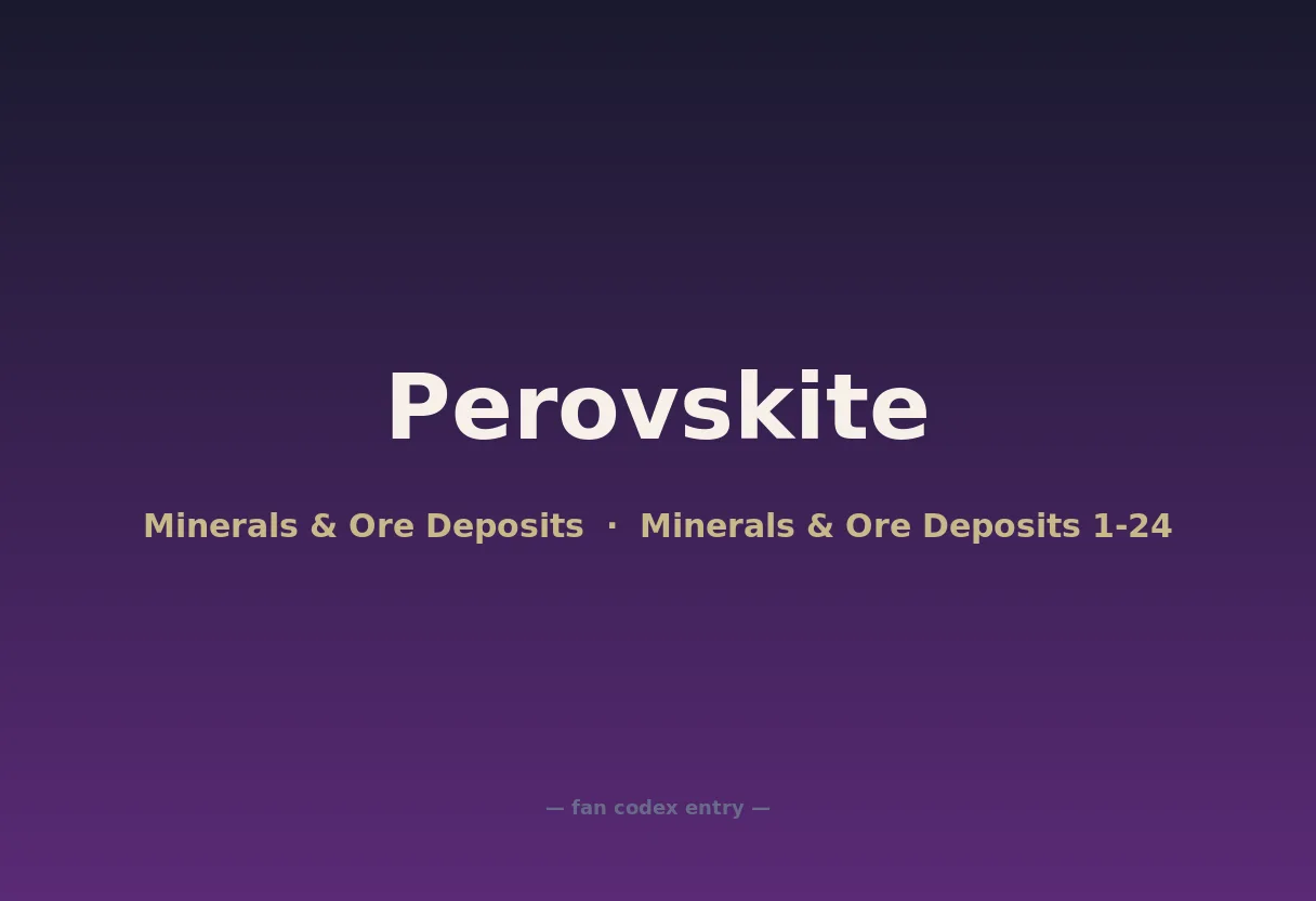 Perovskite