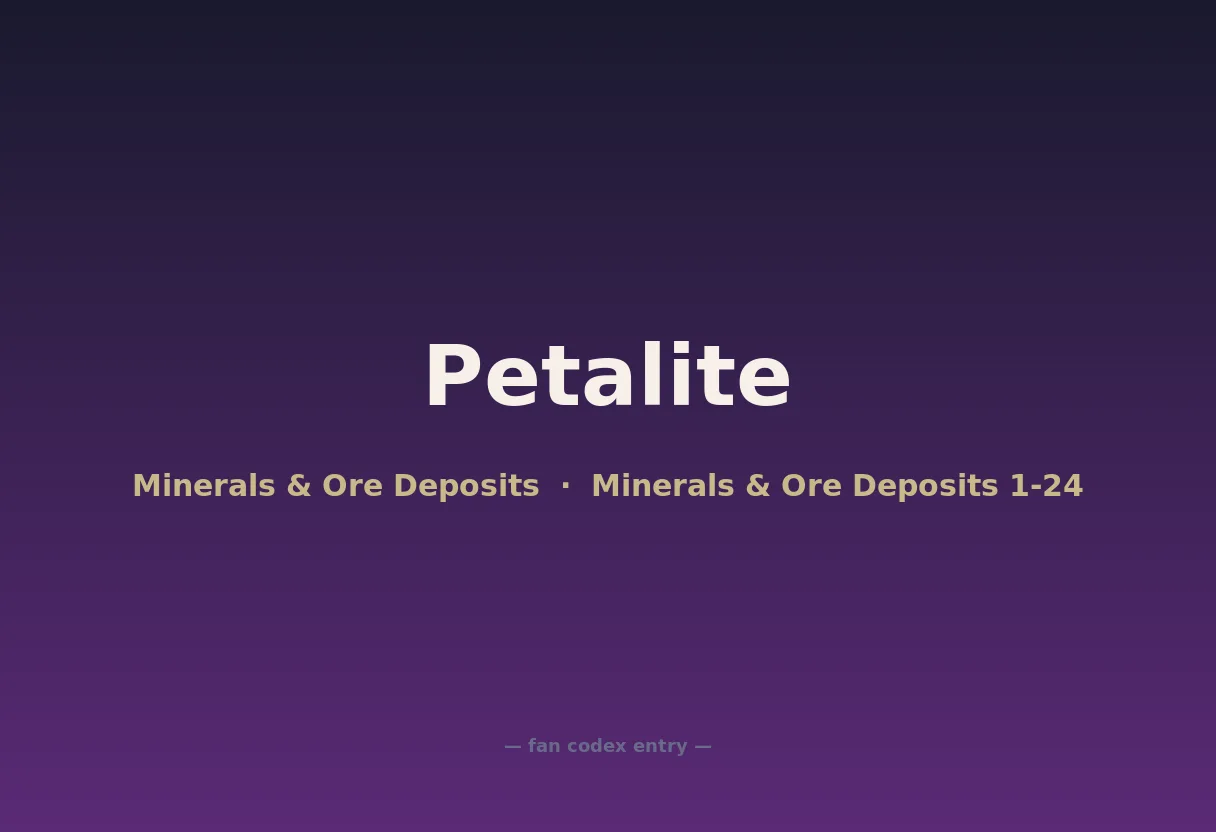 Petalite