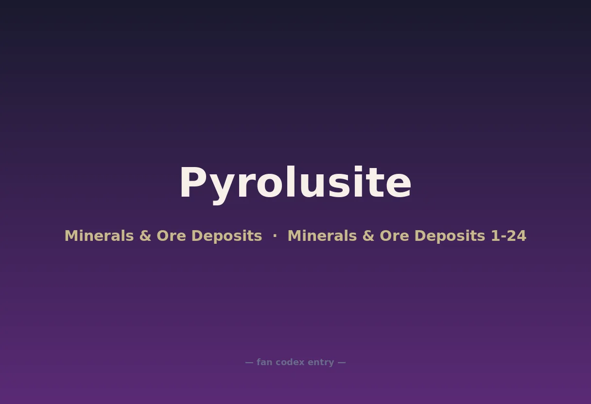 Pyrolusite