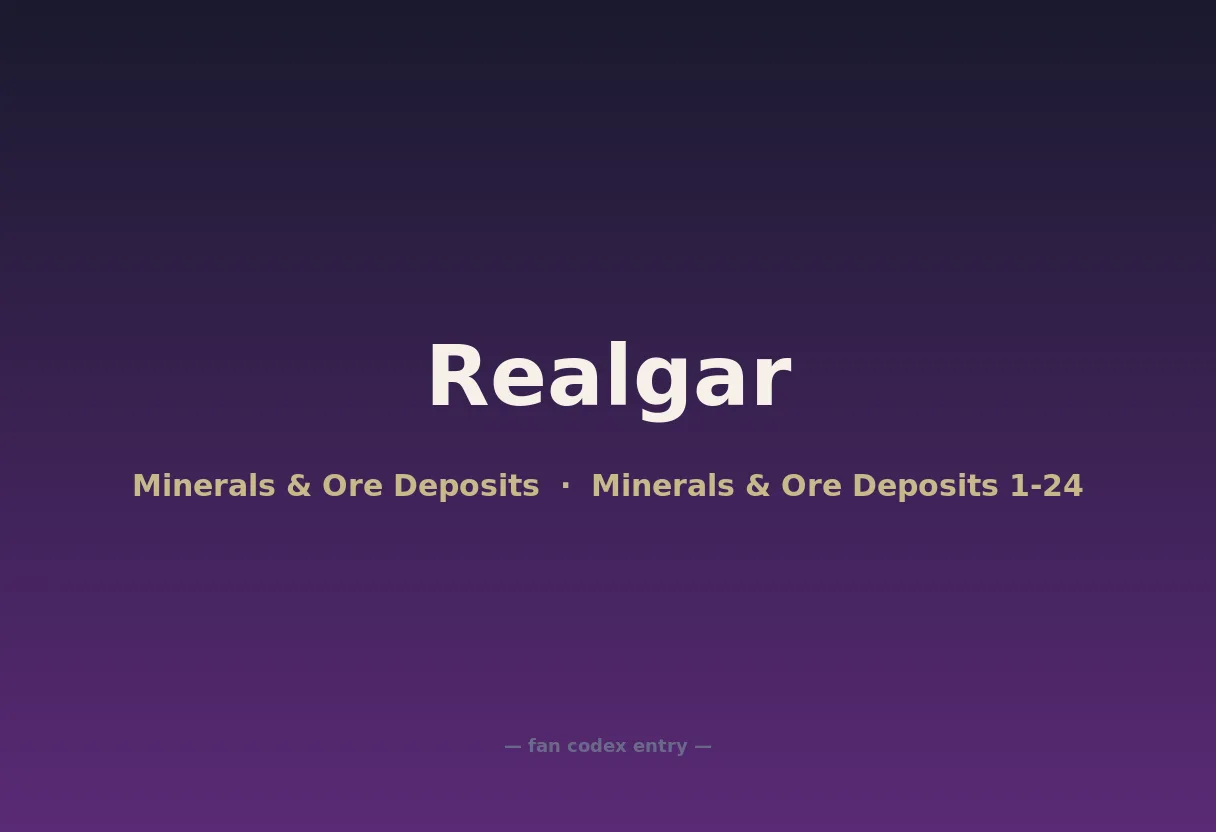 Realgar