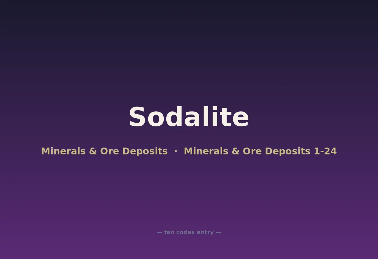 Sodalite